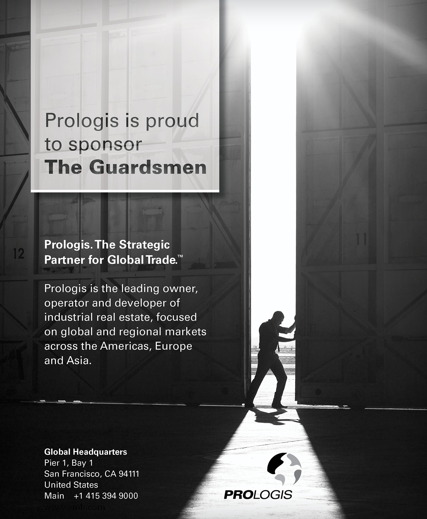 The Guardsmen Sponsorship Advertisement