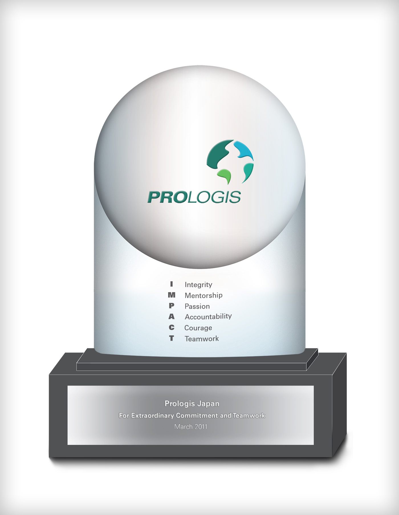 IMPACT Award Rendering