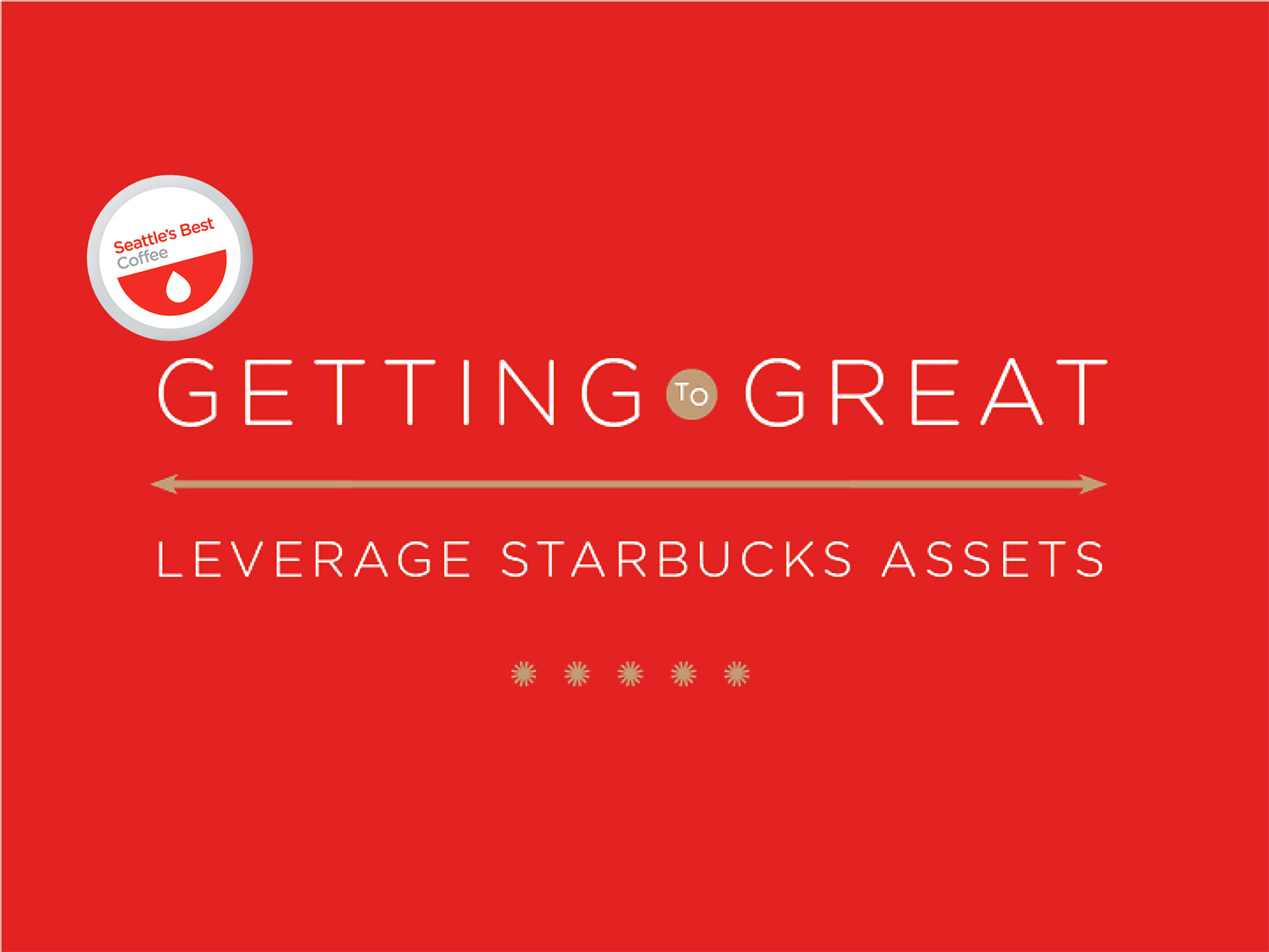 Seattle’s Best Coffee Presentation