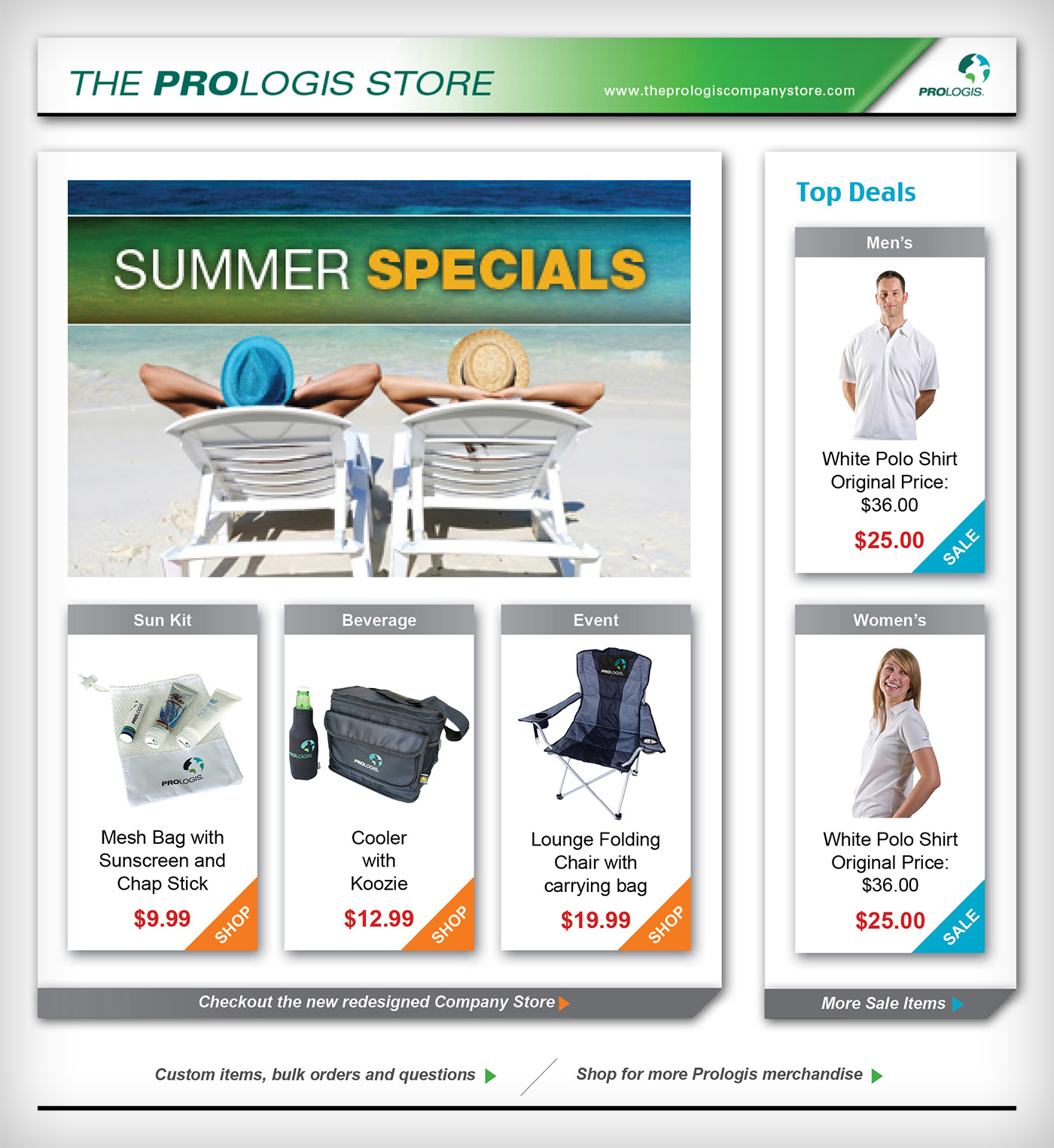 Company Store E-mail Campaign