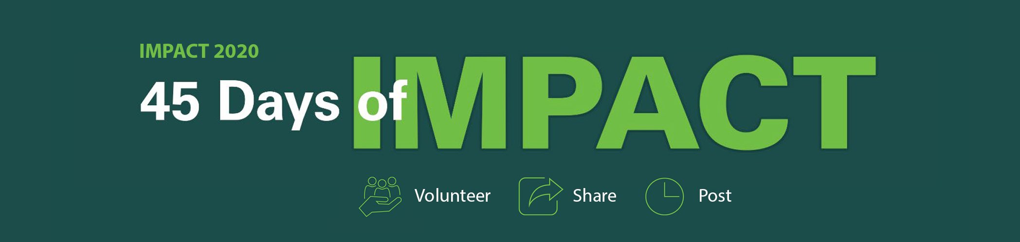 IMPACT 2020 Interactive Banner